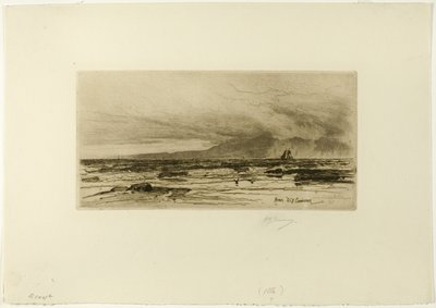 Arran, lámina catorce del conjunto Clyde de David Young Cameron