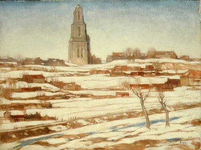 Monte San Eloi, Invierno de David Young Cameron