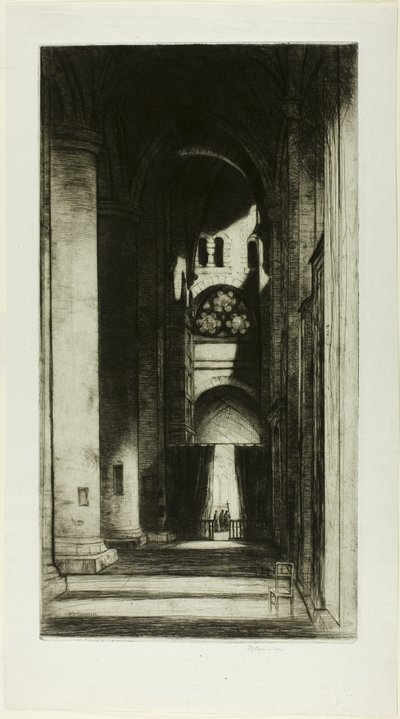 Abadía de Tewkesbury de David Young Cameron