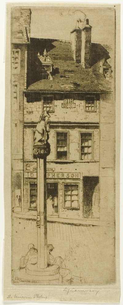 El unicornio, Stirling de David Young Cameron