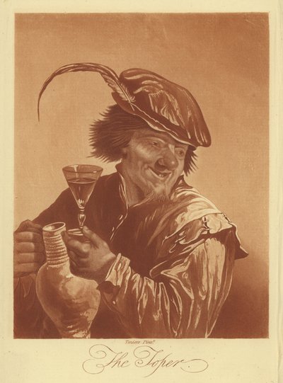 El Borracho de David the Younger (after) Teniers
