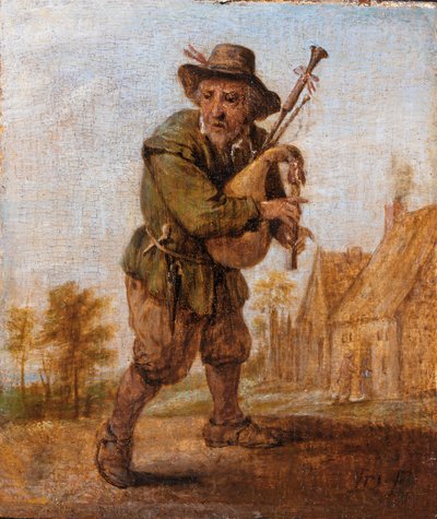 Un gaitero de David Teniers the Younger