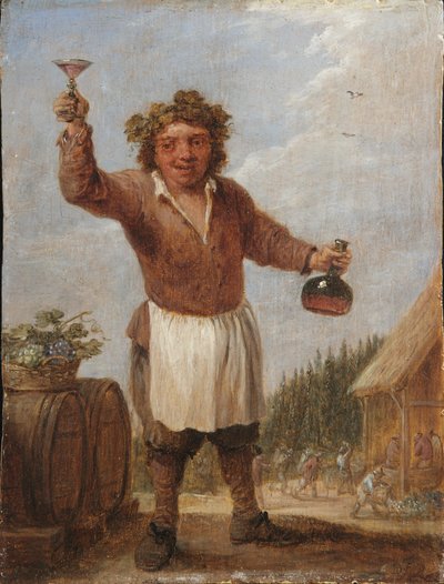 Una alegoría de las cuatro estaciones: Otoño de David Teniers the Younger