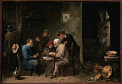 Jugadores de cartas de David Teniers the Younger