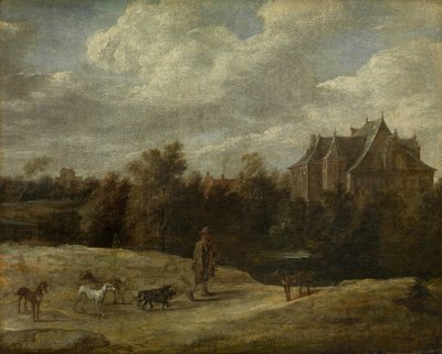 Regreso de la caza de David the Younger Teniers