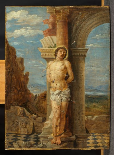 San Sebastián, después de Andrea Mantegna de David Teniers the Younger