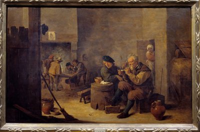 Fumar en un hostal de David Teniers the Younger