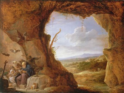 La tentación de San Antonio de David Teniers the Younger