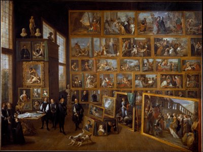 La colección de arte del Archiduque Leopoldo Guillermo en Bruselas de David Teniers the Younger