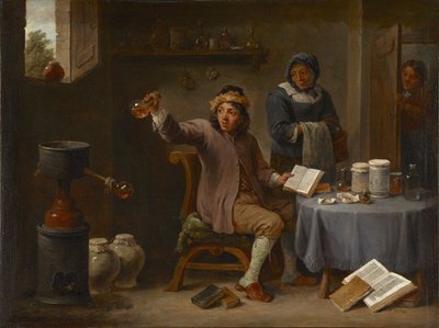 la visita del medico de David Teniers the Younger
