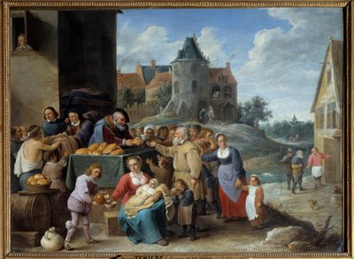 Las siete obras de misericordia de David Teniers the Younger