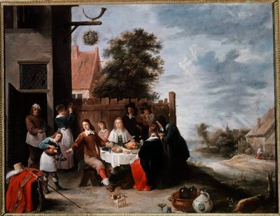 La fiesta del hijo pródigo de David Teniers the Younger