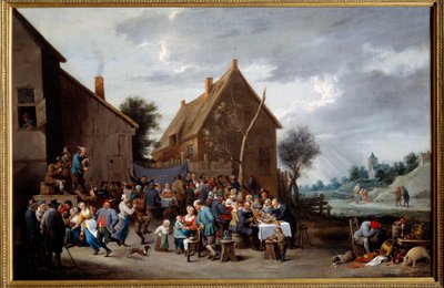 La boda del pueblo de David Teniers the Younger
