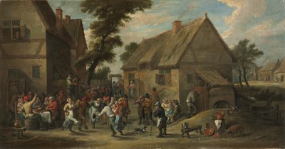 Fiesta del pueblo, c.1646-50 (óleo sobre lienzo) de David the Younger Teniers
