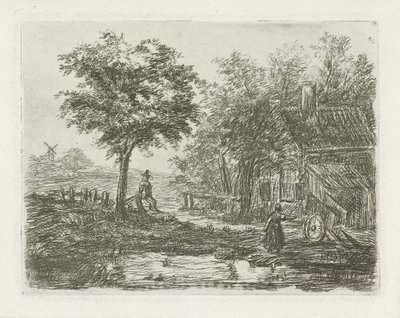 Granja en el agua de David van der Kellen