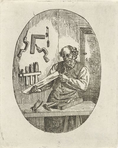 timmerman de David van der Kellen