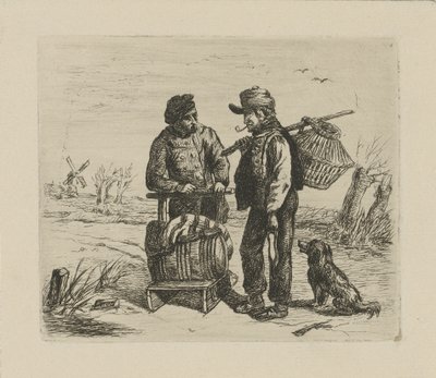 cara de invierno de David van der Kellen