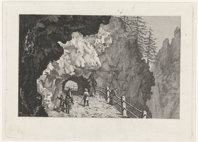Pasaje en las rocas de David van der Kellen