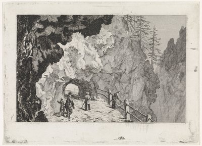 Pasaje en las rocas de David van der Kellen