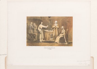 Ropa de mujer del siglo XI. Túnicas de mujer del siglo XI (título sobre el objeto) de David van der Kellen