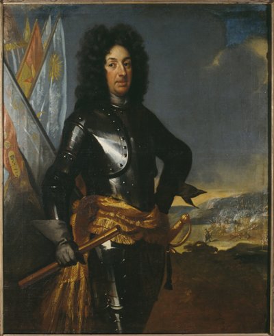 Retrato del Conde Adam Ludvig Lewenhaupt (1659-1719) de David von Krafft