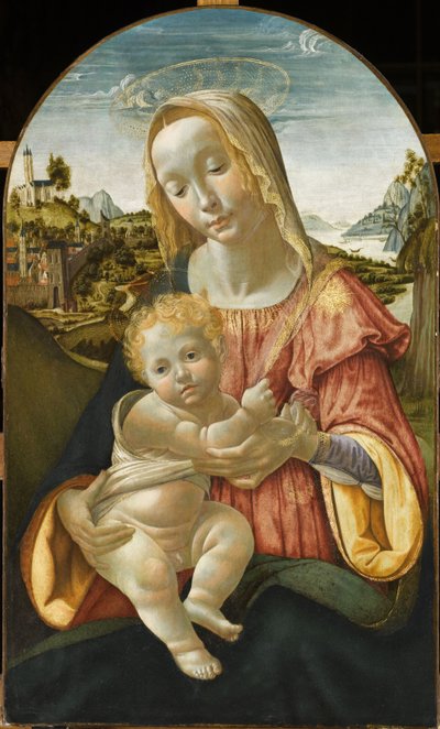 Virgen y Niño, ca 1487-1488 de Davide Ghirlandaio