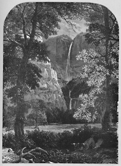 Las cataratas de Yosemite, 1883 de Davis