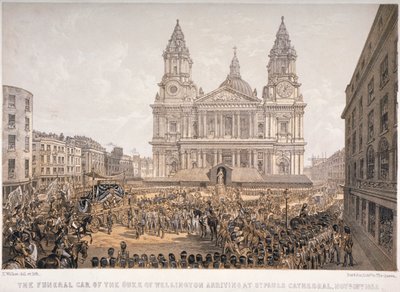 Funeral del Duque de Wellington, Catedral de San Pablo, Ciudad de Londres, 18 de noviembre de 1852 de Day and Son