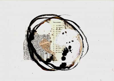 Círculos de tinta abstractos de Deb Chaney