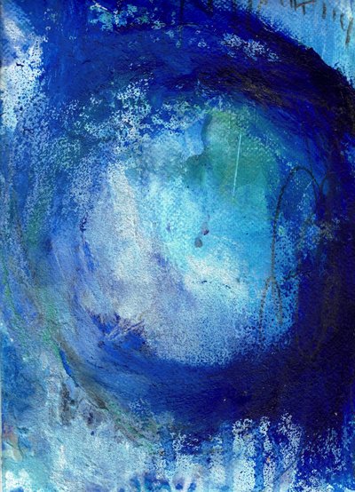 Remolino azul intenso de Deb Chaney