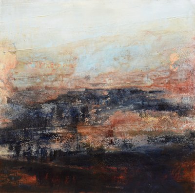 Paisaje rústico abstracto de Deb Chaney