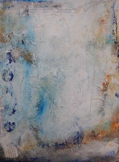 Tonos azules con textura de Deb Chaney