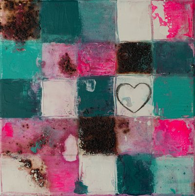 Red del Corazón Vibrante de Deb Chaney