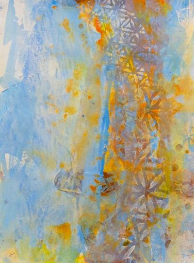 Flujo de motivos vibrantes de Deb Chaney