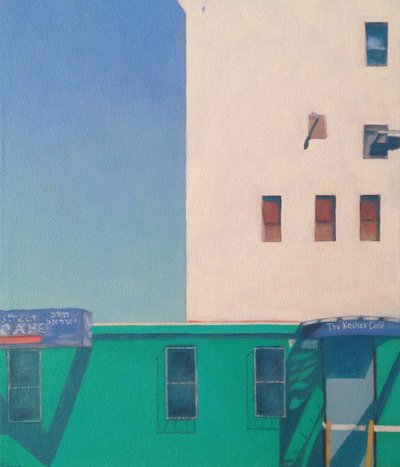 Brooklyn Kosher Cafe, 2012 (óleo sobre lienzo) de Deborah Stevenson