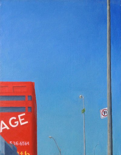 Brooklyn Storage, 2012 (óleo sobre lienzo) de Deborah Stevenson
