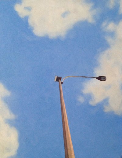 Farola de Brooklyn, 2012 (óleo sobre lienzo) de Deborah Stevenson