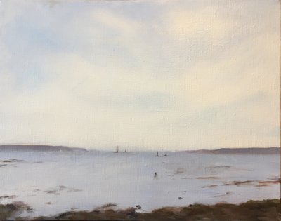 Calma, 2021 (óleo sobre lienzo) de Deborah Stevenson