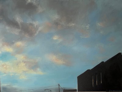 Ventanas crepusculares, 2008 (pintura) de Deborah Stevenson