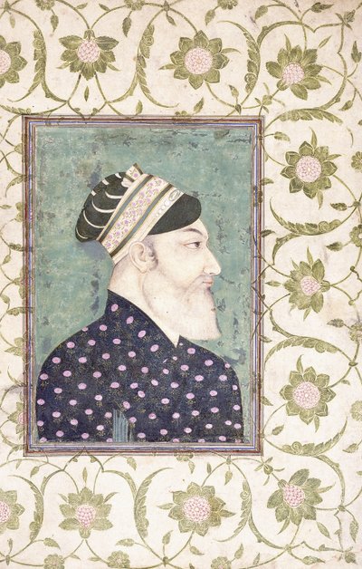 Retrato de un noble, siglo XVIII de Deccani School