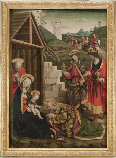 Adoración de los Magos, c. 1496-1500 de Defendente Ferrari