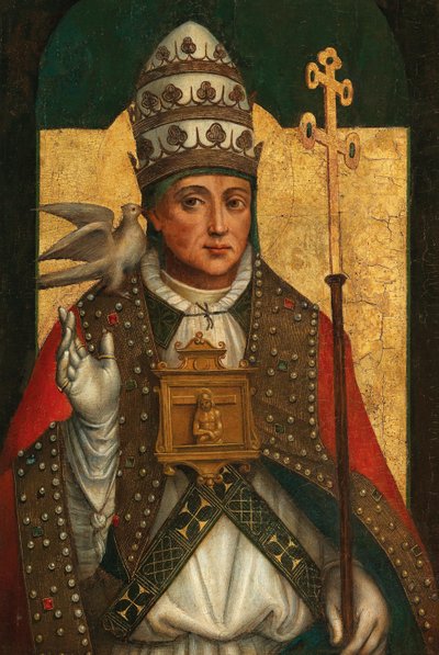 San Gregorio Magno de Defendente Ferrari