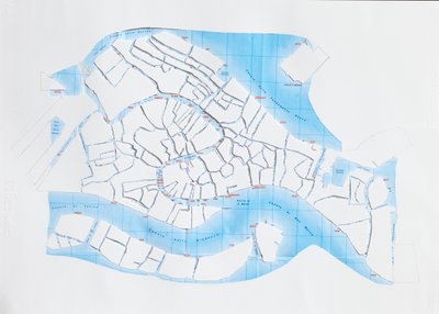 Calles líquidas de Venecia, 2008 de Deirdre Kelly