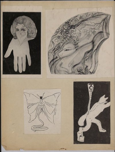 Impresiones de dibujos de Nadjas Léona Delcourt de Delcourt