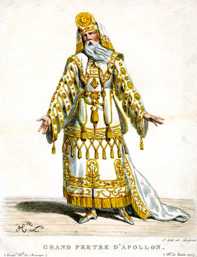 Sumo Sacerdote de Apolo, c. 1820-1830 de Delpech