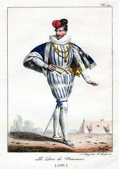 Jacques de Savoie, 2º Duque de Nemours, 1580, c1795-1825 de Delpech