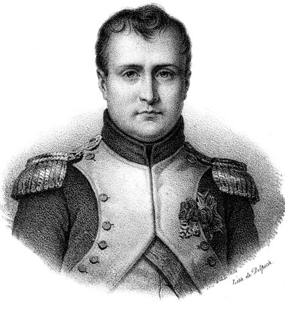 Napoleón I Bonaparte 1769-1821, Emperador de Francia desde 1804, c1830 de Delpech