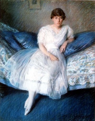 Retrato de la Sra. Constance Cambell de Delphin Enjolras