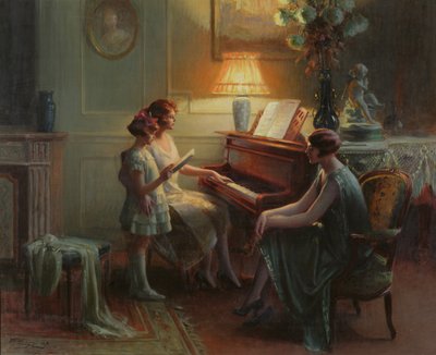 La lección de canto de Delphin Enjolras