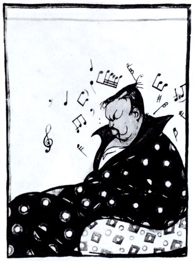 Compositor Alexander Glazunov 1865-1936, 1915 de Deni